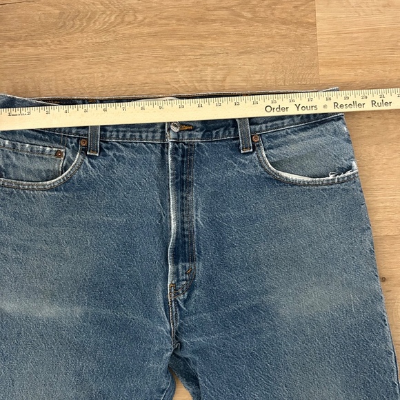 Men's Levi's 527 Boot Cut Jeans Size W40xL34 - Picture 3 of 6